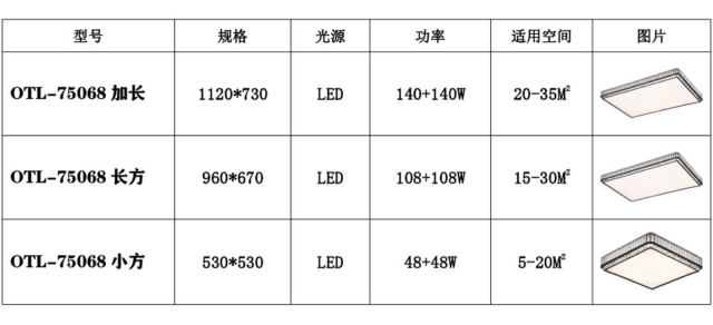 现代吸顶灯